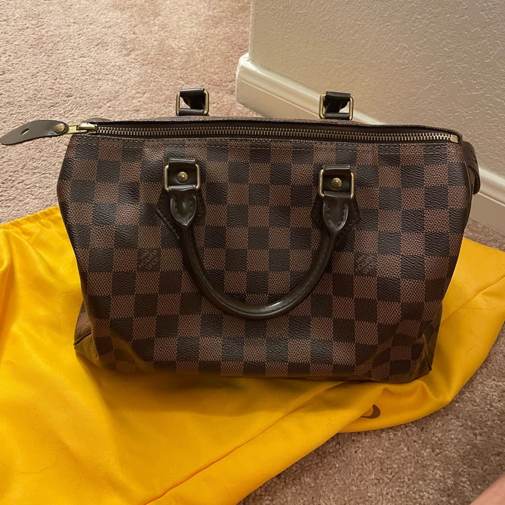 Louis Vuitton Speedy 30 Damier Ebene